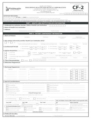 philhealth form cf2|philhealth csf forms download.
